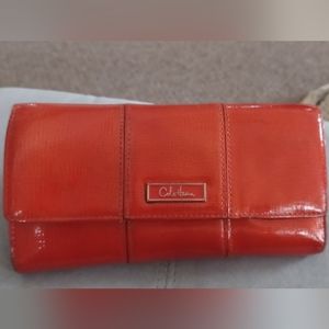 Orange Cole Haan Wallet
